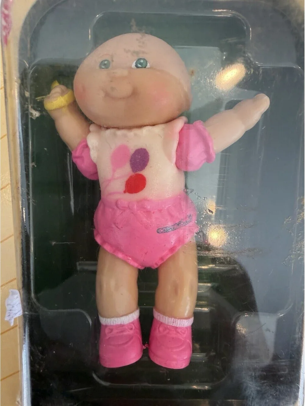 Vtg 1984 Cabbage Patch Kids 1st Edition Jennifer Lillian W/Rattle NIB